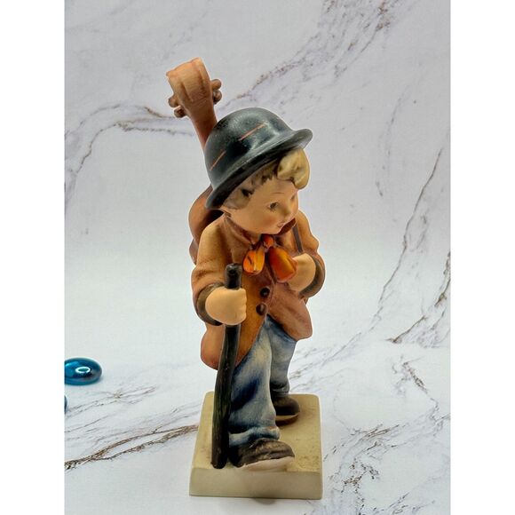 Hummel 89/I "Little Cellist" TMK2 full bee, 1950s, Germany, Hummel Musician - Picture 12 of 12
